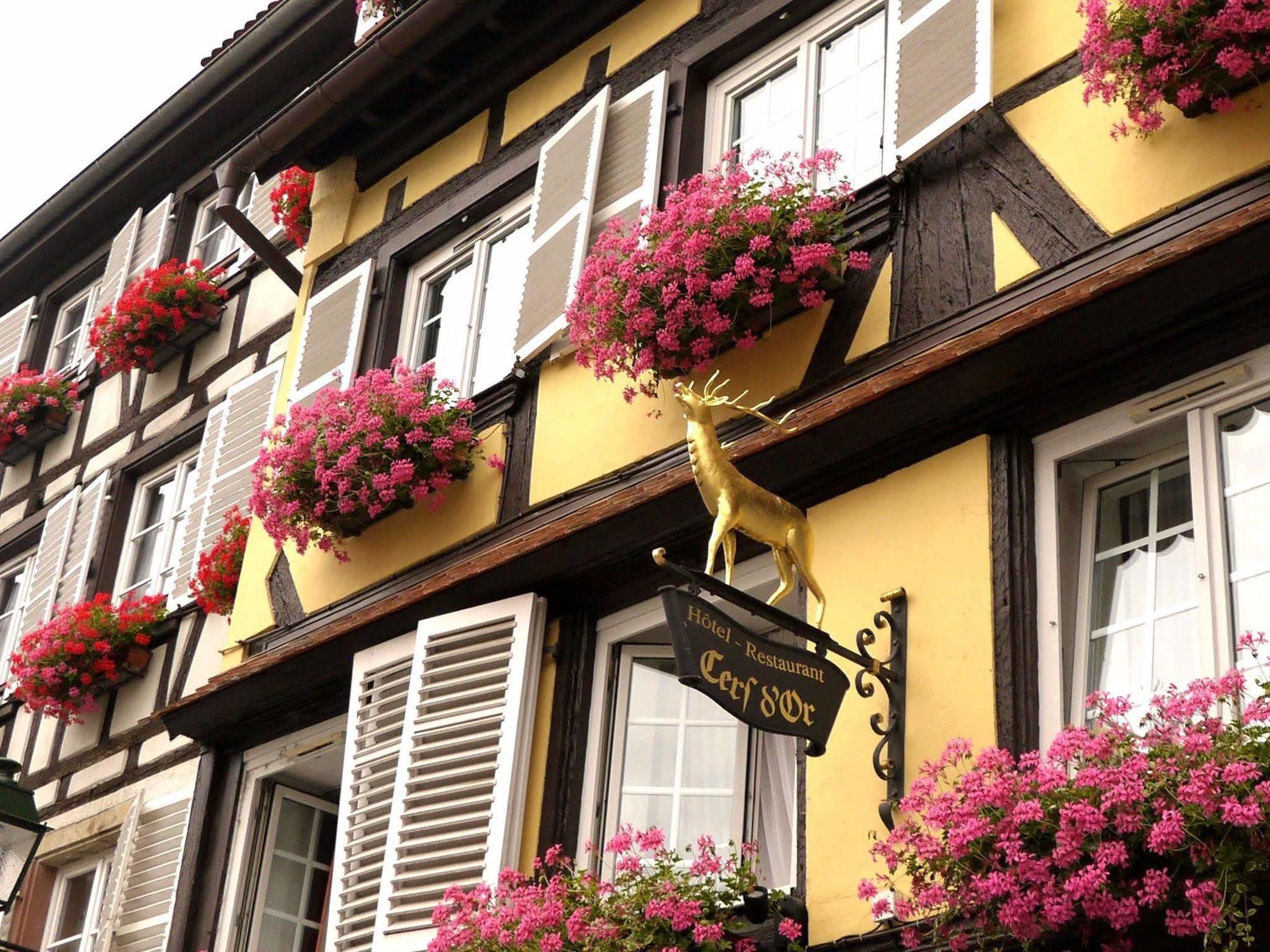 Logis Hotel Restaurant Au Cerf D'Or Strasbourg Exterior photo